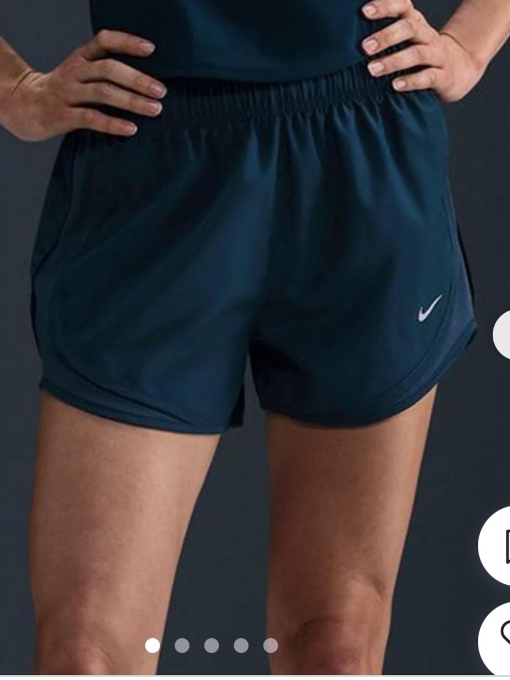 Nike Women's Dark navy  Running Shorts